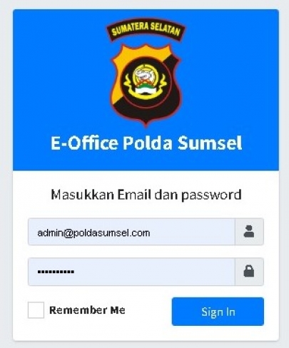 e-office polda sumsel